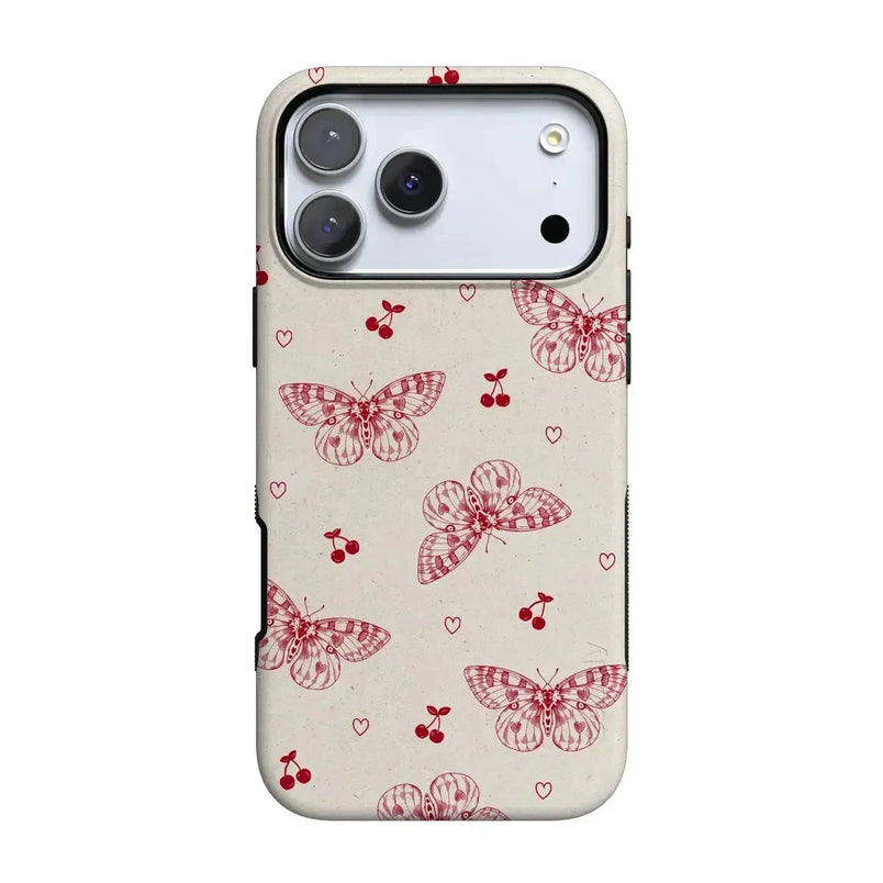 Heart Flutters | Butterfly Case iPhone Case get.casely 