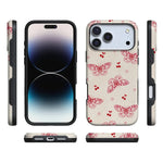Heart Flutters | Butterfly Case iPhone Case get.casely 