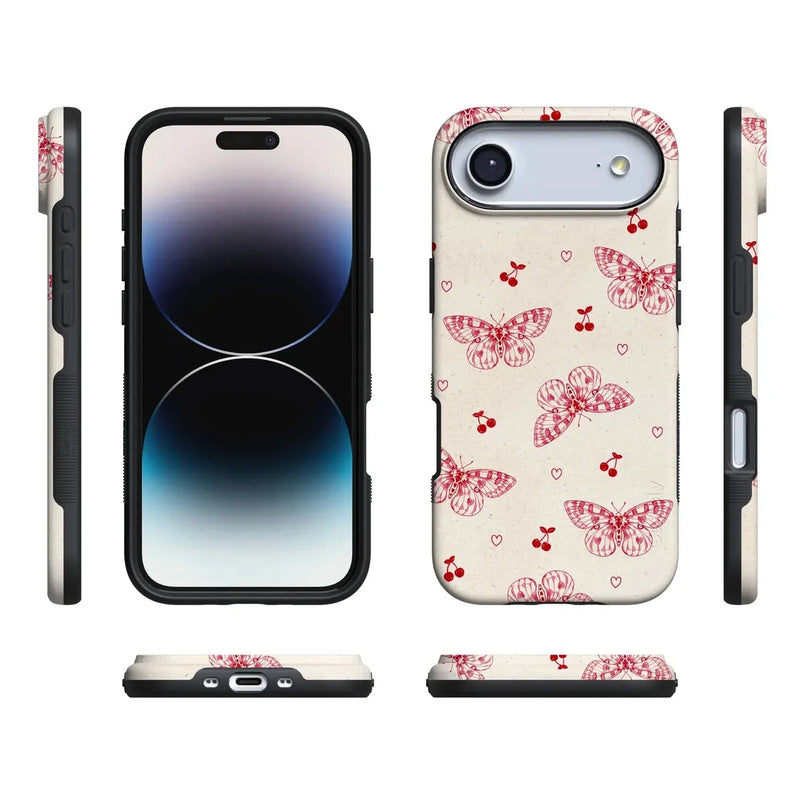 Heart Flutters | Butterfly Case iPhone Case get.casely 
