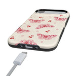 Heart Flutters | Butterfly Case iPhone Case get.casely 