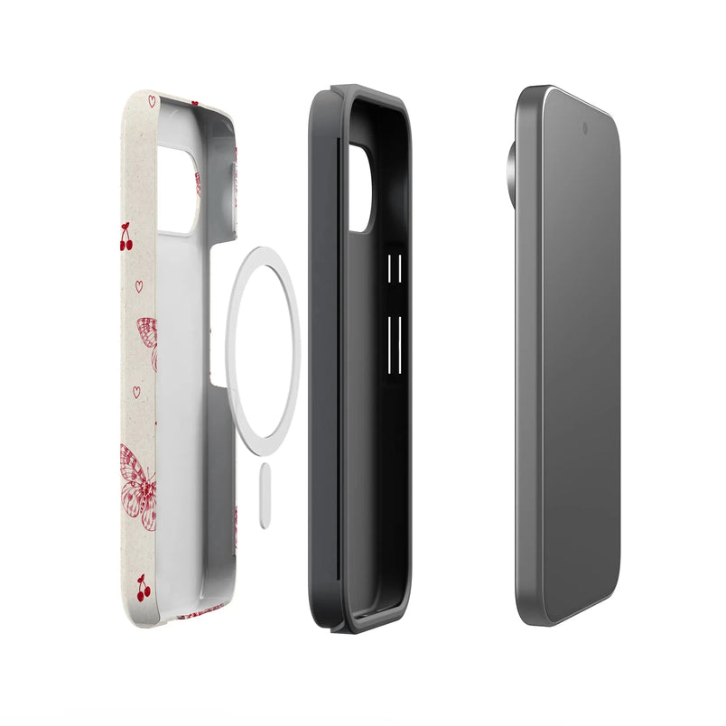 Heart Flutters | Butterfly Case iPhone Case get.casely 