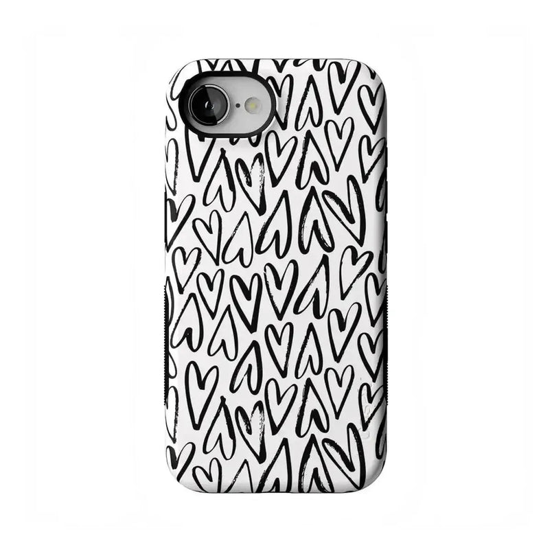 Heart Throb | Endless Hearts Case iPhone Case get.casely Bold Flex + MagSafe® iPhone 16e 