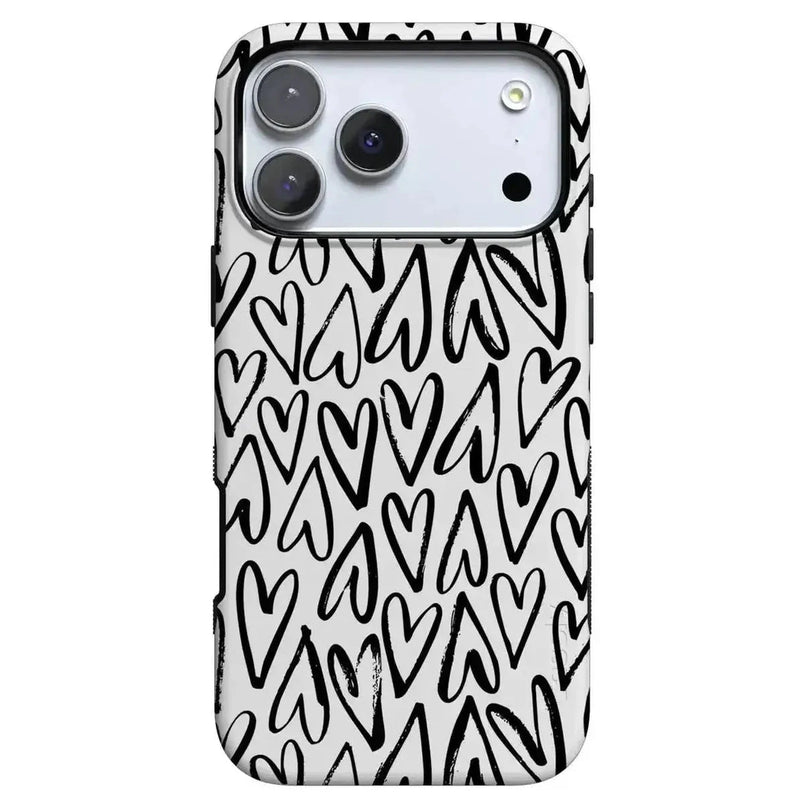 Casely iPhone 17 Pro Compatible with MagSafe Heart Throb Casely iPhone 17 Pro Compatible with MagSafe Heart Throb