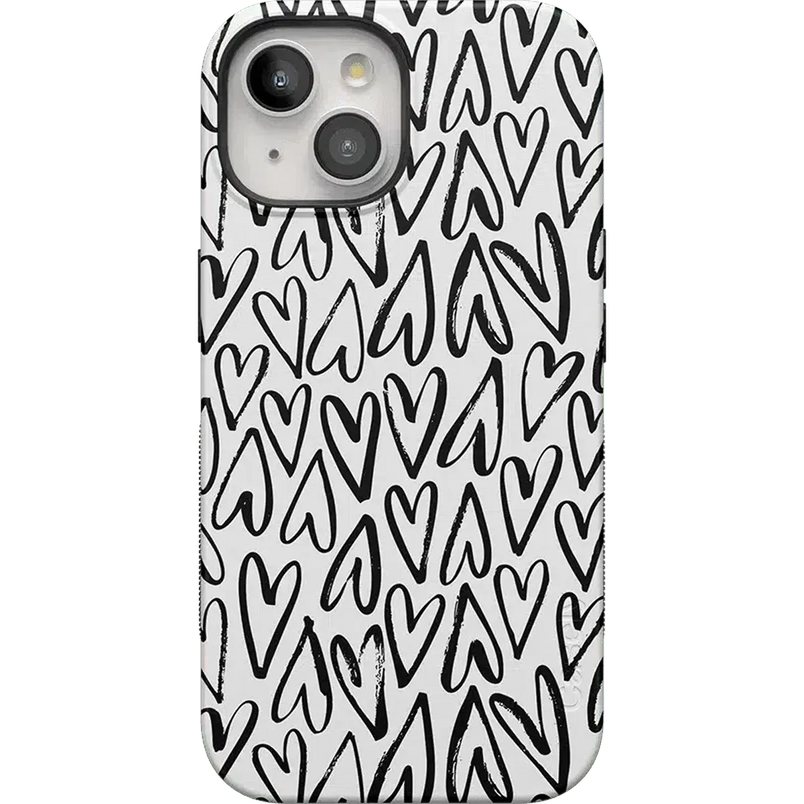 Heart Throb | Endless Hearts Case iPhone Case get.casely Bold + MagSafe® iPhone 15 Plus