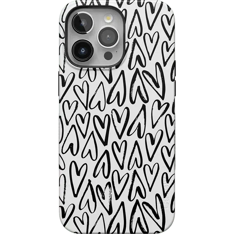 Heart Throb | Endless Hearts Case iPhone Case get.casely Bold + MagSafe® iPhone 15 Pro Max