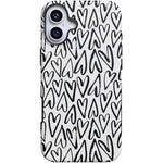Heart Throb | Endless Hearts Case iPhone Case get.casely Bold + MagSafe® iPhone 16 Plus 