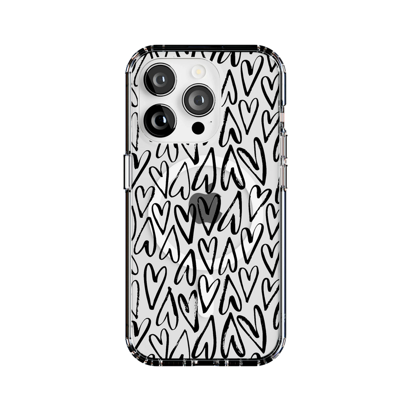 Heart Throb | Endless Hearts Case iPhone Case get.casely 
