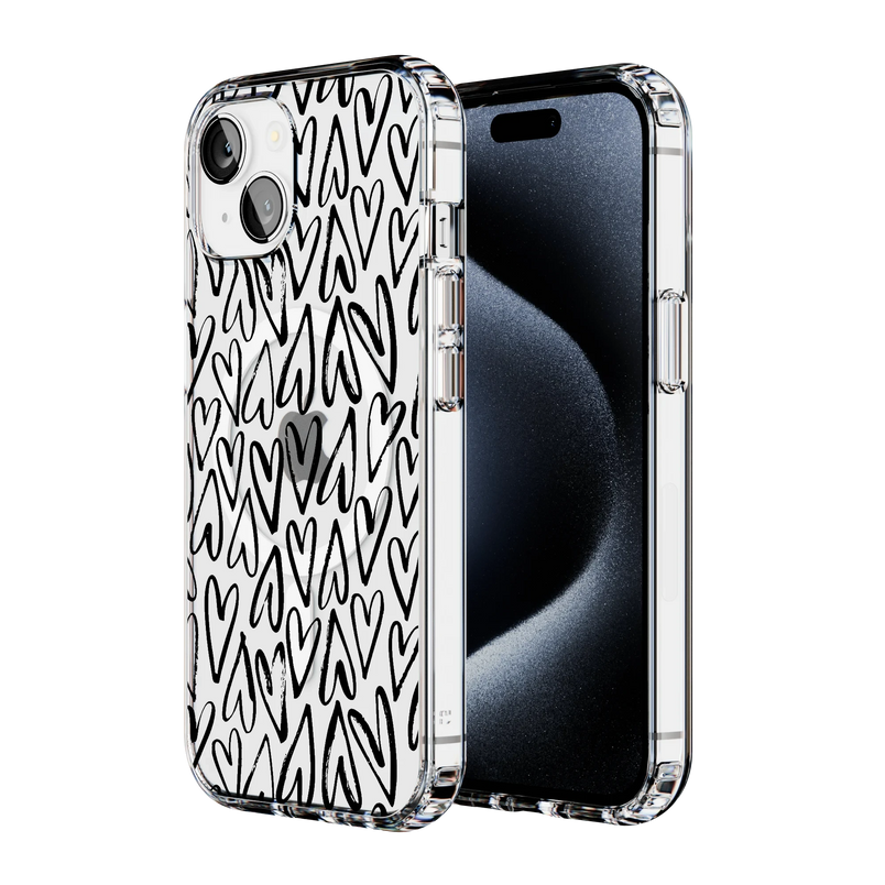Heart Throb | Endless Hearts Case iPhone Case get.casely 