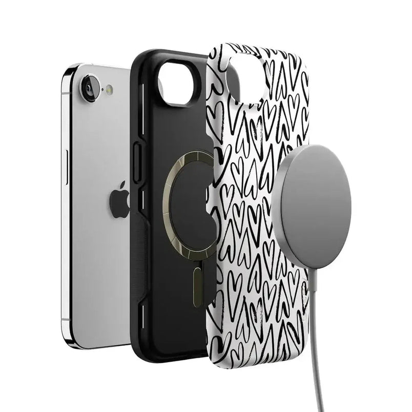 Heart Throb | Endless Hearts Case iPhone Case get.casely 