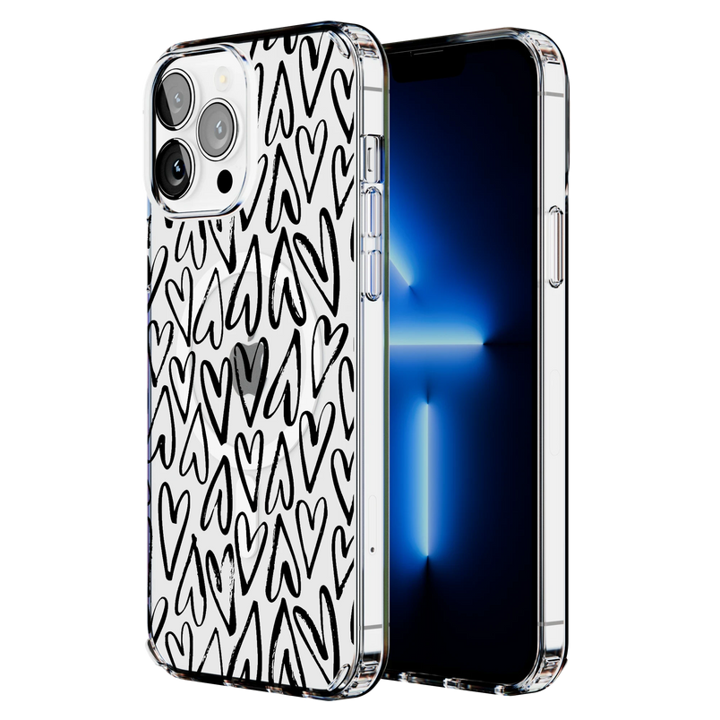 Heart Throb | Endless Hearts Case iPhone Case get.casely 