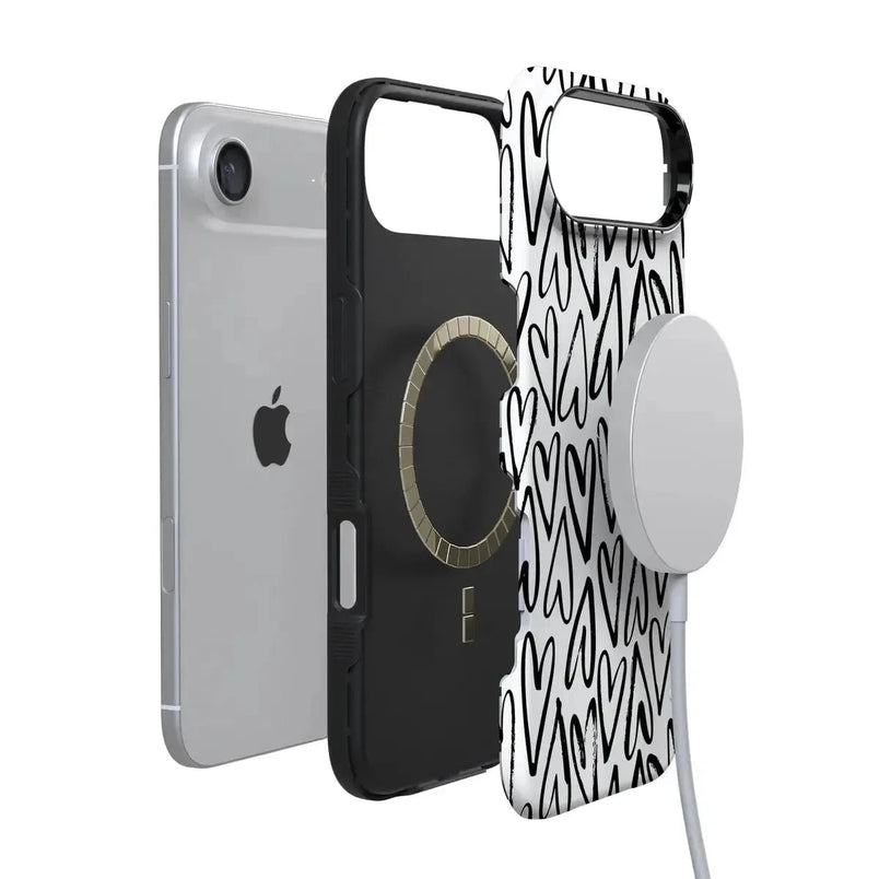 Heart Throb | Endless Hearts Case iPhone Case get.casely 