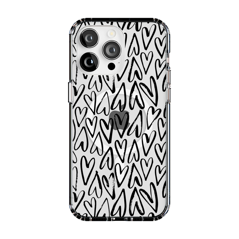 Heart Throb | Endless Hearts Case iPhone Case get.casely 