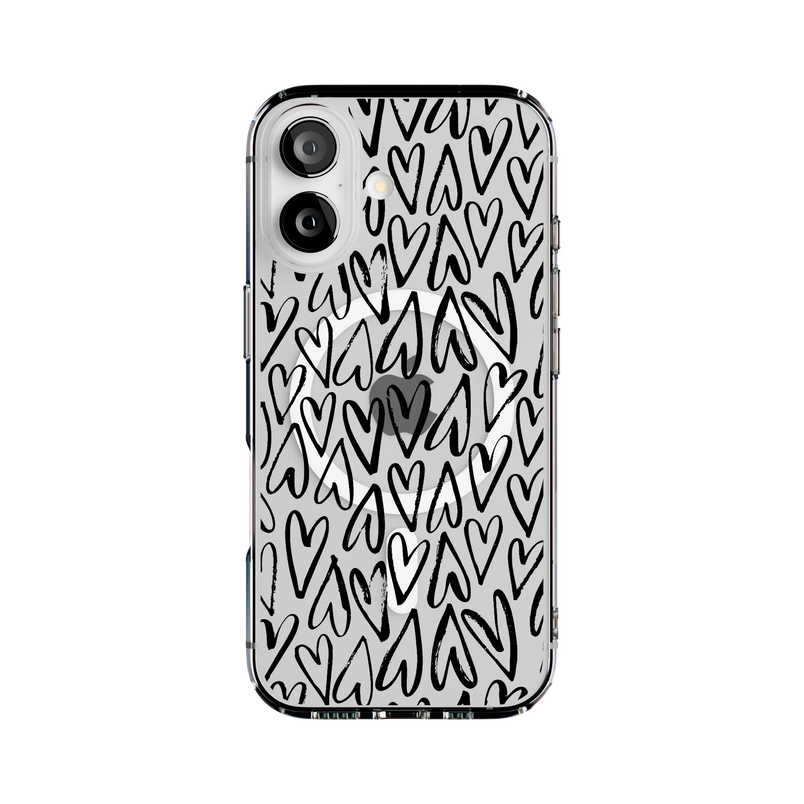 Heart Throb | Endless Hearts Case iPhone Case get.casely 