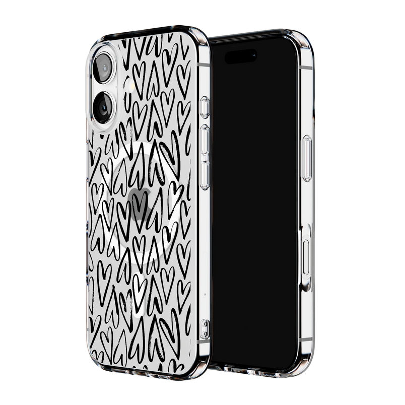 Heart Throb | Endless Hearts Case iPhone Case get.casely 