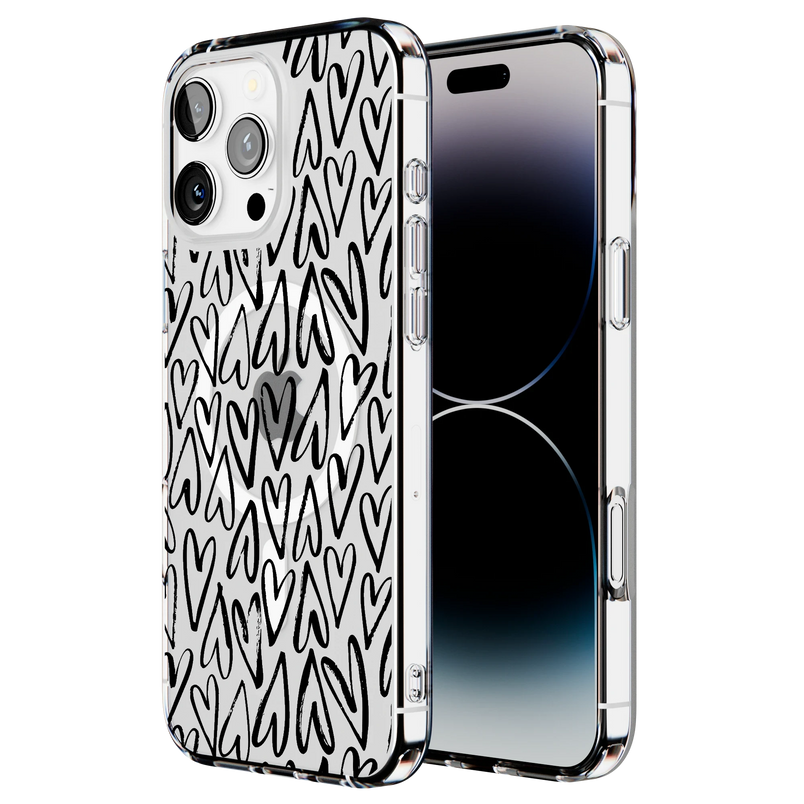 Heart Throb | Endless Hearts Case iPhone Case get.casely 
