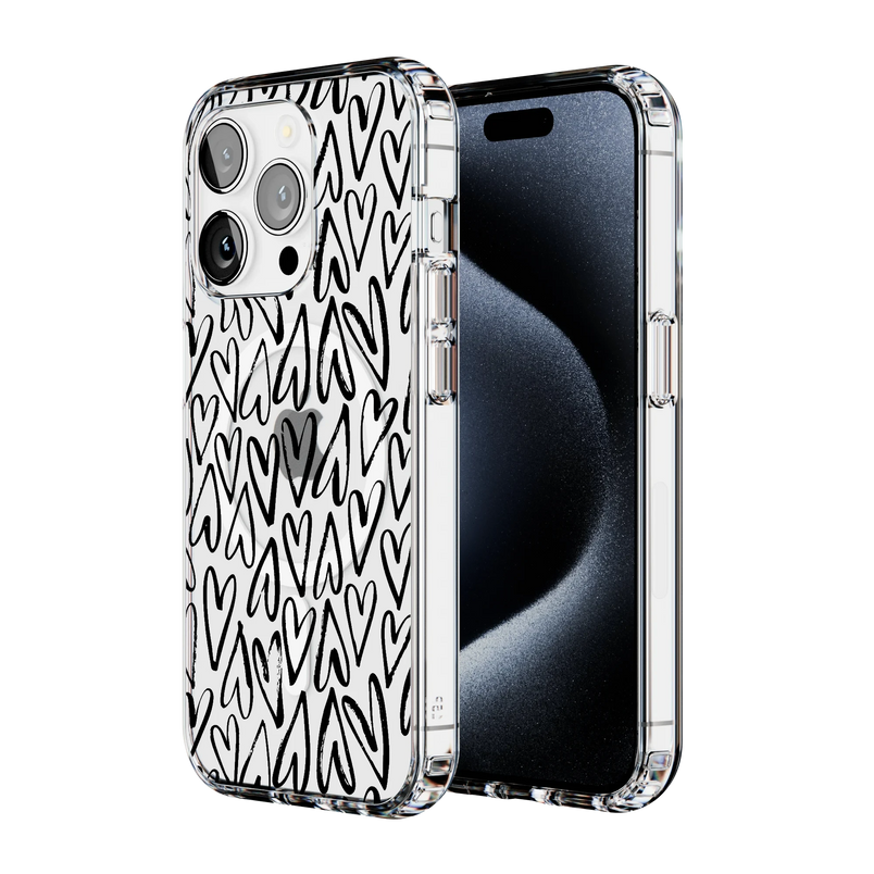 Heart Throb | Endless Hearts Case iPhone Case get.casely 