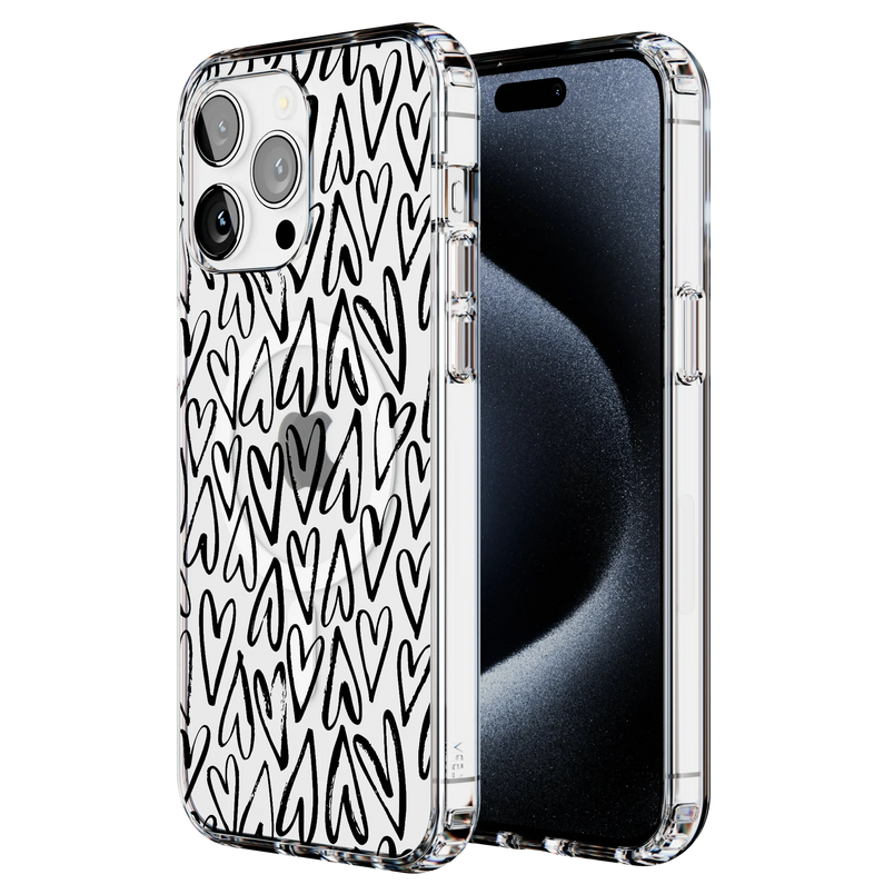 Heart Throb | Endless Hearts Case iPhone Case get.casely 