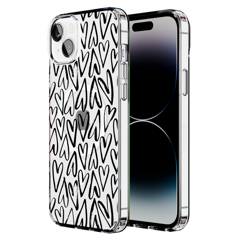 Heart Throb | Endless Hearts Case iPhone Case get.casely 