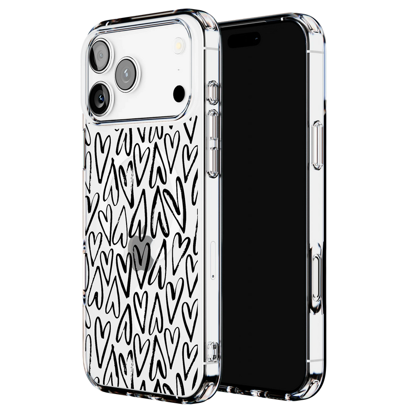 Heart Throb | Endless Hearts Case iPhone Case get.casely 