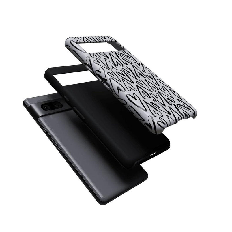 Heart Throb | Endless Hearts Google Pixel Case Google Pixel Case Casetry 