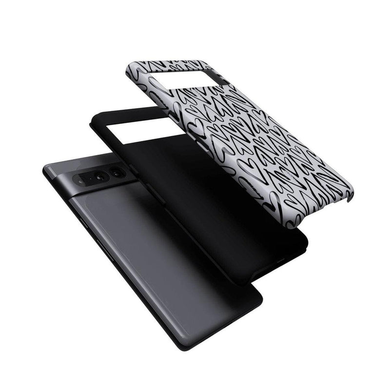 Heart Throb | Endless Hearts Google Pixel Case Google Pixel Case Casetry 