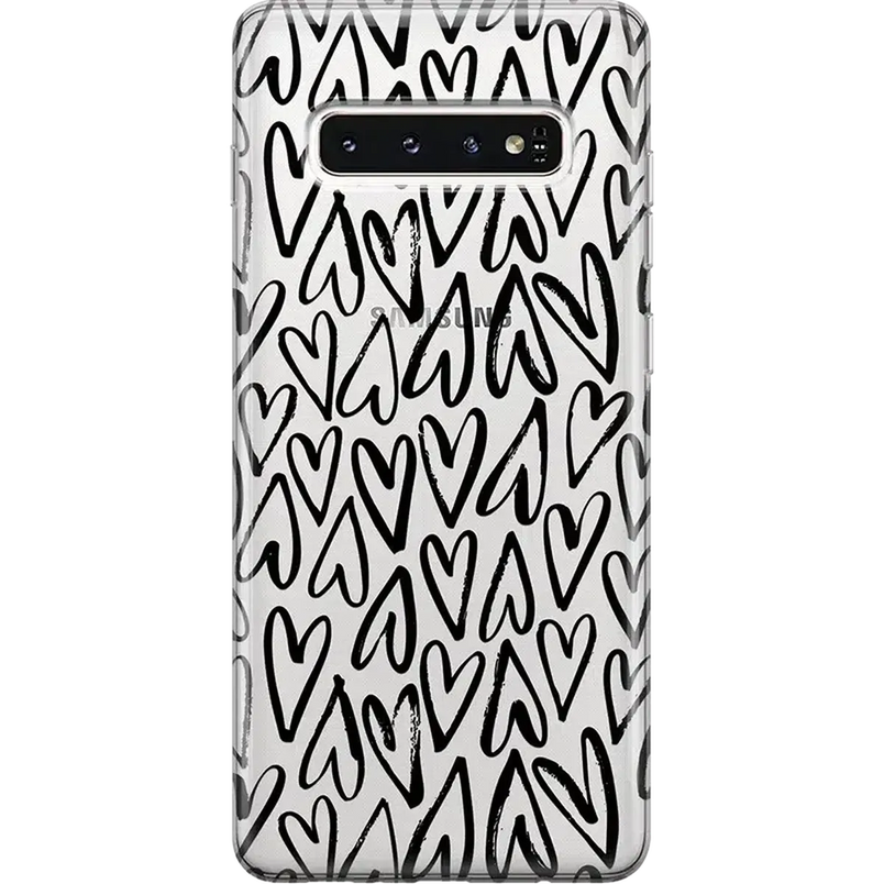 Heart Throb | Endless Hearts Samsung Case Samsung Case get.casely Classic Galaxy S10 