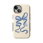 Heartstrings | Blue Bow Case Phone Case Casetry Bold Flex + MagSafe® iPhone 13