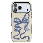 Heartstrings | Blue Bow Case Phone Case Casetry Bold Flex + MagSafe® iPhone 17 Pro Max