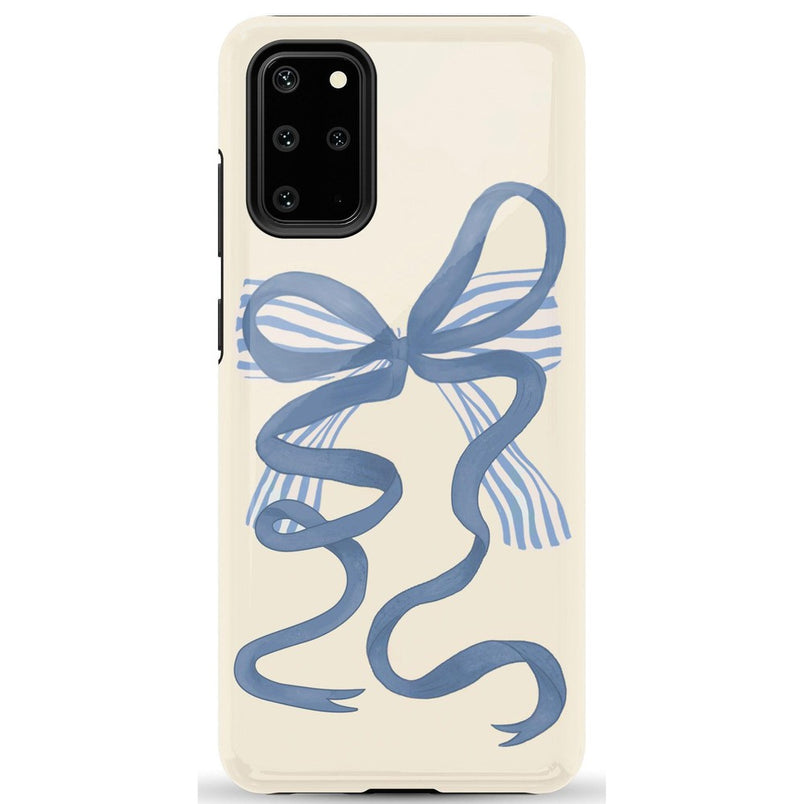 Heartstrings | Blue Bow Case Phone Case Casetry Essential Galaxy S20 Plus