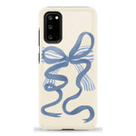 Heartstrings | Blue Bow Case Phone Case Casetry Essential Galaxy S20