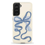 Heartstrings | Blue Bow Case Phone Case Casetry Essential Galaxy S21