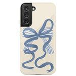 Heartstrings | Blue Bow Case Phone Case Casetry Essential Galaxy S22 Plus