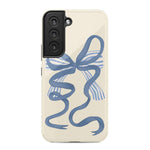 Heartstrings | Blue Bow Case Phone Case Casetry Essential Galaxy S22