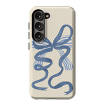 Heartstrings | Blue Bow Case Phone Case Casetry Essential Galaxy S23