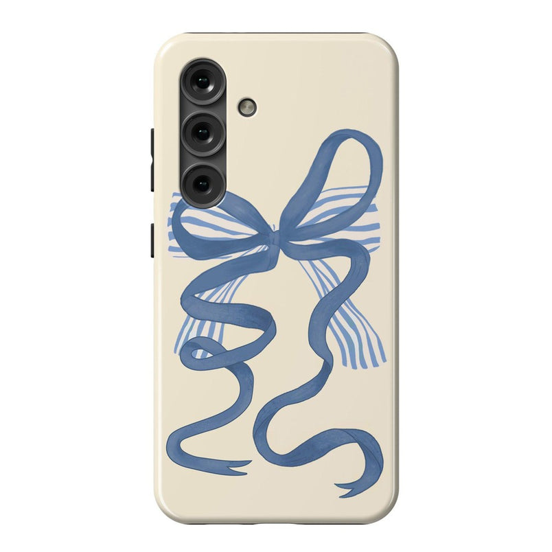 Heartstrings | Blue Bow Case Phone Case Casetry Essential Galaxy S24