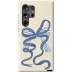 Heartstrings | Blue Bow Case Phone Case Casetry Essential Galaxy S24 Ultra