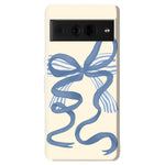 Heartstrings | Blue Bow Case Phone Case Casetry Essential Google Pixel 7 Pro