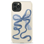 Heartstrings | Blue Bow Case Phone Case Casetry Essential iPhone 11 Pro Max