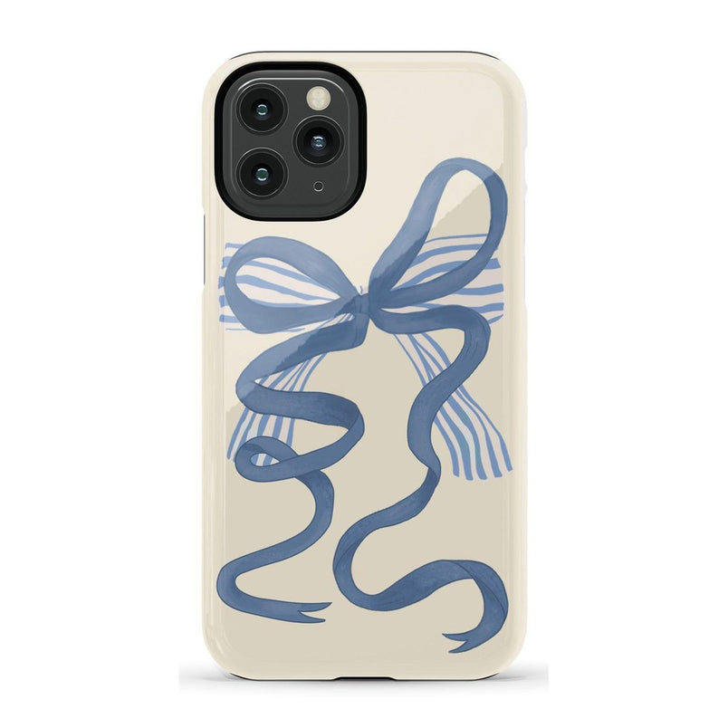 Heartstrings | Blue Bow Case Phone Case Casetry Essential iPhone 11 Pro