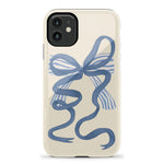 Heartstrings | Blue Bow Case Phone Case Casetry Essential iPhone 11