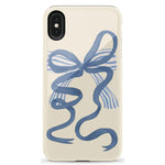Heartstrings | Blue Bow Case Phone Case Casetry Essential iPhone XS Max 