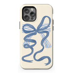 Heartstrings | Blue Bow Case Phone Case Casetry Essential + MagSafe® iPhone 12 Pro