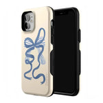Heartstrings | Blue Bow Case Phone Case Casetry 