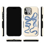 Heartstrings | Blue Bow Case Phone Case Casetry 
