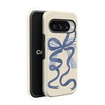 Heartstrings | Blue Bow Case Phone Case get.casely 