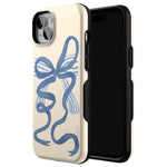 Heartstrings | Blue Bow Case Phone Case Casetry 