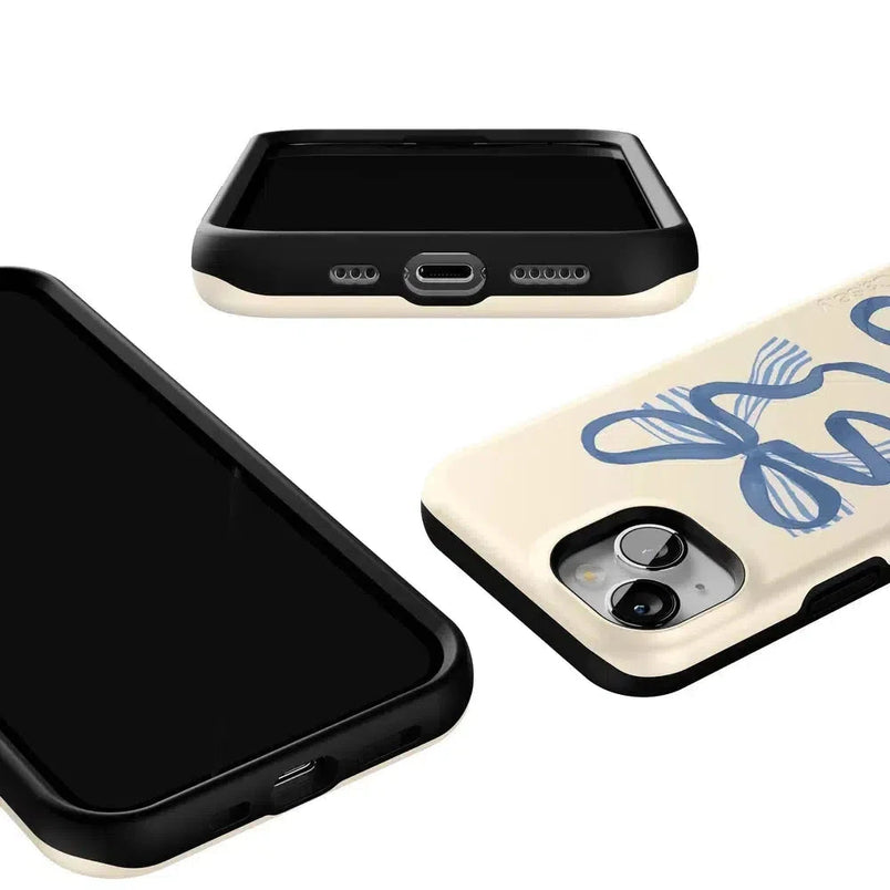 Heartstrings | Blue Bow Case Phone Case Casetry 