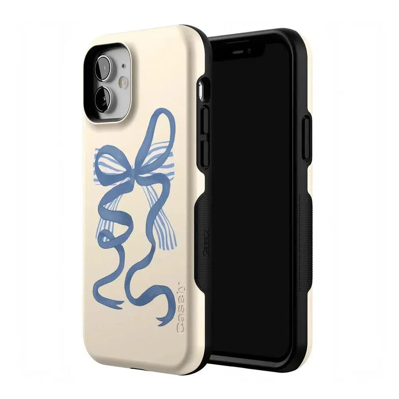 Heartstrings | Blue Bow Case Phone Case Casetry 