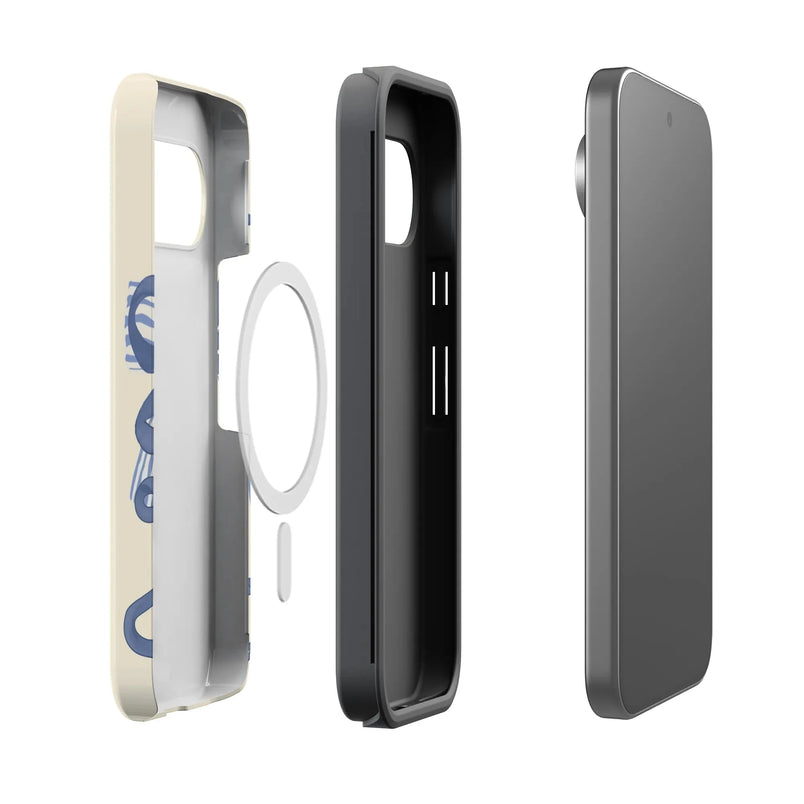 Heartstrings | Blue Bow Case Phone Case get.casely 
