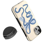 Heartstrings | Blue Bow Case Phone Case Casetry 